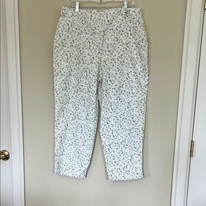 Nordstrom Leafy Patterned Pants